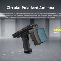Escáner de Código de Barras Resistente Chainway C72, Precio de Fábrica, Computadora Móvil Portátil 4G Android 13 GMS con Lector RFID UHF