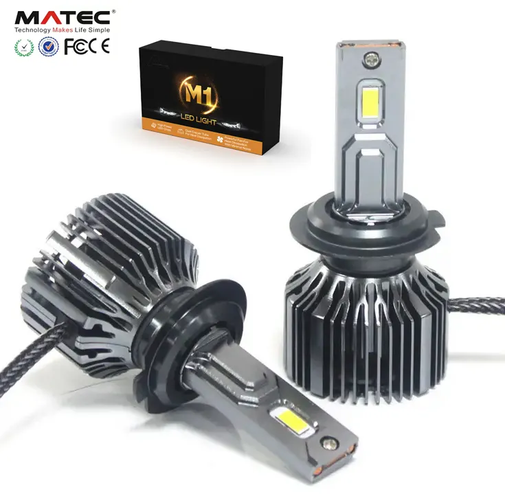 Matec M1 Pro Neue heiße 150w 15000lm H7 Lampen Scheinwerfer Lampe H1 H4 H11 9005 für alle Auto LED Scheinwerfer lampe Canbus