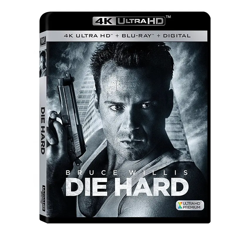 Die Hard 30th Anniversary (4K UHD + Blu-ray + Digital) 2diss Movie DVD Box Set TV Show Film Manufacturer Factory Supply