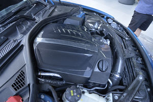 ฝาครอบห้องเครื่องยนต์คาร์บอนไฟเบอร์ฟอร์จ สำหรับ BMW M2 รุ่นปี 2016-2019 - Product Image 2