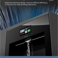 Machine à eau gazeuse électrique en acier inoxydable personnalisable, distributeur d'eau gazeuse pour la maison, eau chaude et froide