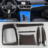 Intérieurs de Voiture de Luxe Personnalisés, Intérieurs en Fibre de Carbone Véritable, Kit de Cadre et de Panneaux de Tableau de Bord pour Série 3 et 4 2019-2025 G20 G21 G22 G