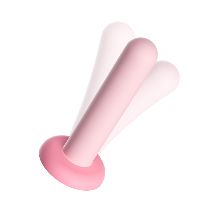 Heart Shaped Silicone Anal Beads with