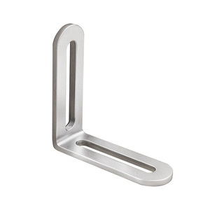 Support d'angle en acier inoxydable en forme de L pour étagère, meuble, table, chaise, renfort réglable à angle droit - Product Image 1