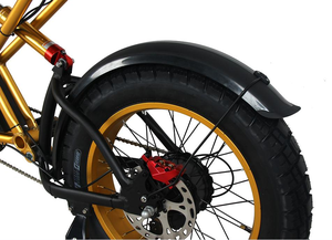 Bicicleta Eléctrica MINALBIKE X8 de 20 Pulgadas, Batería de Litio de 48V13Ah, Motor de Buje Trasero de 350W, Cuadro de Aleación de Aluminio de Alta Velocidad, Frenos de Disco - Product Image 3