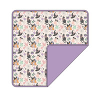 Couverture pour bébé en bambou tricotée sur mesure avec motif fantôme d'Halloween, literie confortable imprimée pour nouveau-né