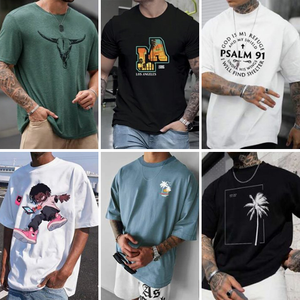 T-shirt <span class=keywords><strong>vintage</strong></span> à manches courtes et col rond de haute qualité, 100% coton pur, imprimé, séchage rapide, unisexe, stock expédié aléatoirement - Product Image 6