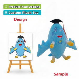 Fabricant de jouets en peluche sur mesure : personnage d'avion en peluche, jouet Mr Bean, sac à dos en peluche Poop Bag, personnalisé - Xuzhou Gaopeng Toys Co Ltd - Product Image 1