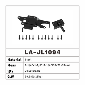 Stock local américain matériel de porte de clôture <span class=keywords><strong>en</strong></span> fer <span class=keywords><strong>autobloquant</strong></span> loquet de porte de clôture <span class=keywords><strong>en</strong></span> PVC de ferme pour porte de jardin - Product Image 6
