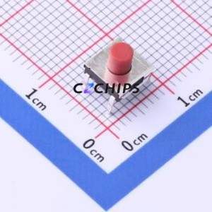 TS-KG057-BB50F Tactile Switch Through hole Component (THT) Switch Single Pole Single Throw Round Button 2.5N Through Hole - Product Image 1