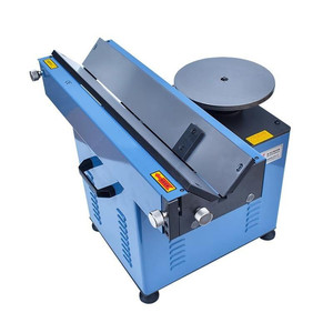 Machine à chanfreiner portative pour métaux, à poser sur table, pour le débavurage des bords droits et courbes, et le arrondissement des arêtes - Product Image 1