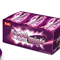 Confiserie à la vitamine C Bonbons pressés à la pastèque Votre marque Bonbons Boîte de conserve de 35g Bonbons à la menthe sans sucre