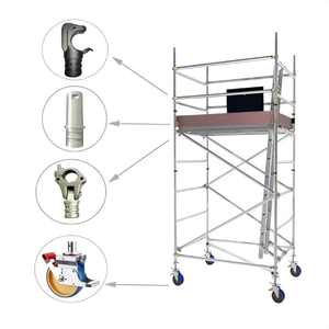 <span class=keywords><strong>Échafaudage</strong></span> mobile pliable résistant pour la construction de maisons - Vente en gros - Product Image 4
