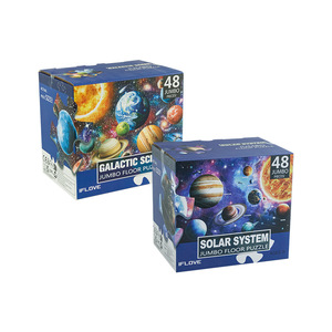 Solar System Jumbo Floor <b>Puzzle</b> 48 Pieces For Children 4-6 Years Old Educational Toy With Planets And Stars Design - Product Image 2