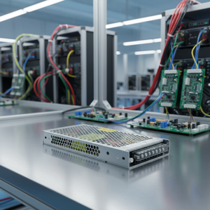 แหล่งจ่ายไฟสลับแบบ17A เอาต์พุตเดี่ยว AC 110V 220V ถึง<span class=keywords><strong>12V</strong></span> DC 200W สำหรับใช้ในอุตสาหกรรม LRS-200-12 - Product Image 4