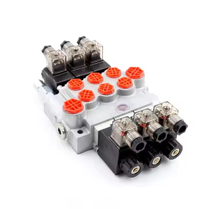 Vanne directionnelle monobloc à solénoïde 3 bobines P40-DKL avec verrouillage simple, 40L/min 250bar, Vente directe usine, Fabricant et fournisseur mondial - Product Image 3