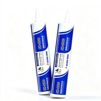 Scellant structurel en silicone monocomposant YSD Sausage 500ml, adhésif haute résistance pour la construction de panneaux en verre et en aluminium