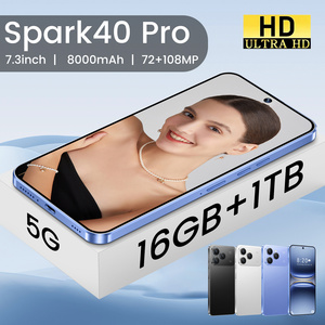 Spark 40 Pro, Teléfono Inteligente Económico de Gama Alta, Experiencia de Pantalla Completa, Diseño Delgado, 16GB+1TB RAM/ROM, Batería de 8000mAh, Carga Rápida de 10-19W, LTE CDMA - Product Image 5