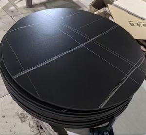 Dalles de pierre frittée de résistance à la chaleur de 12mm pour meubles de table Chine 6mm dessus de table à manger de café Beige Carrara bureau coloré - Product Image 5