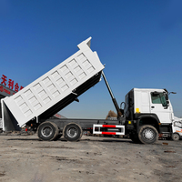 Truk Dump SINOTRUCK HOWO 6x4 8x4 10 Roda Diesel Bekas Murah Laris di China, Kapasitas Muatan 31-40T, Setir Kiri, Dijual