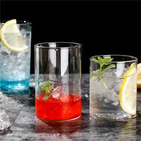 Verre à Cocktail de haute qualité Simple boisson tasse multi-taille tasse droite maison Bar Restaurant verres à vin