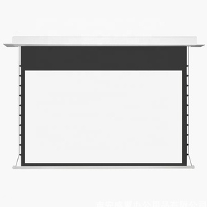 Pantalla de Cine Eléctrica Seeball de 100 Pulgadas 16:9, Pantalla de Techo Oculta Electrónica, Control RF, Tela de PVC Blanca, Montaje en Techo - Product Image 6