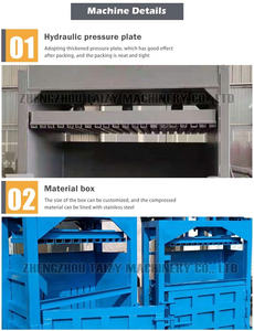 <span class=keywords><strong>Presse</strong></span> à balles verticale hydraulique électrique et diesel pour le recyclage des bouteilles usagées, <span class=keywords><strong>presse</strong></span> à balles robuste - Product Image 4