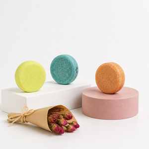 <span class=keywords><strong>Nuevo</strong></span> Diseño de Champú Vegano Natural en Barra, Control de Grasa y Anticaspa, Jabón de Champú para Mujeres - Product Image 4
