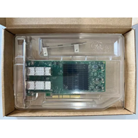 Tarjeta de Red Mellanox Original Nueva de Doble Puerto PCI Express PCIe 3.0 X8 SFP28 MCX4121A-XCAT para Servidor