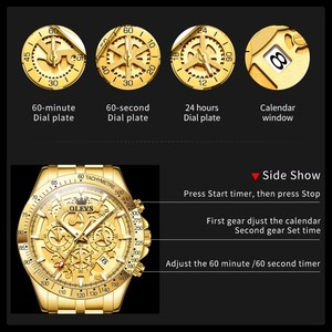 9809 Men's Watch Luxury Fashion Date Quartz Watch For Men Stainless Steel Original Waterproof Business Male <b>Hand</b> <b>Clock</b> - Product Image 5