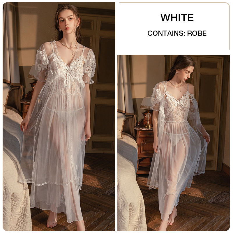 19217 robe extérieure blanche