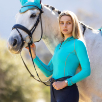 Kalaequestrian Manufacturer, prix compétitif, performance, manches longues, évacuation de l'humidité, respirant, sous-vêtements de base pour l'équitation