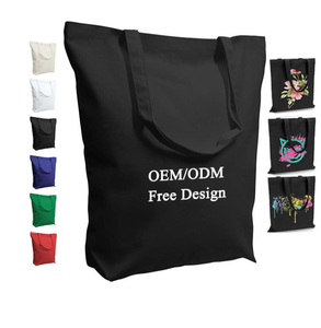 Sac fourre-tout en toile personnalisé en gros, léger et réutilisable pour les courses - Product Image 1