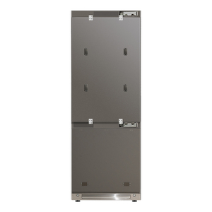 Réfrigérateur encastrable de 30 pouces avec congélateur inférieur, intérieur en acier inoxydable, armoire intégrée avec machine à glaçons, double installation - Product Image 5