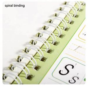 Custom Language Reusable Auto-Fade Calligraphy Book, Grooved Handwriting Tracing Exercise Copybook for Learning - Product Image 5