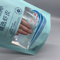 Sachet Doypack Personnalisé avec Logo Imprimé pour Fruits Secs et Snacks, Emballage en Feuille avec Fenêtre Transparente et Fermeture Ziplock Refermable pour Aliments Secs