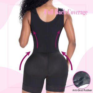 Fagas Colombianas Post Opération Fermeture Éclair Latérale Body Shapewear Haute Compression Stage 2 Faha Tummy Control Body Shaper - Product Image 3