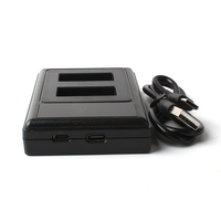 Pour appareils photo Nikon Coolpix a AW1 J1 J2 J3 S1 V1 V2 V3, chargeur USB double fente EN EL20 EN-EL20 avec indicateur LED, chargeurs DC portables