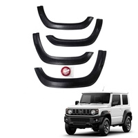 Texture Noir OEM Design Roue Fender Flare Convient Pour Suzuki Jimny JB64 4x4 2018-2020 Auto Accessoires Extérieurs