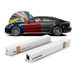 Película Protectora de Pintura TPU COLOR PPF para Automóviles, Acabado Satinado Mate Brillante, Autocurable, en Negro, Blanco, Rojo, Verde, Azul, Plateado y Fibra de Carbono - Product Image 1