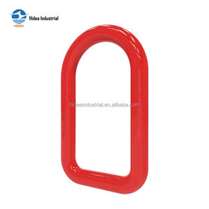 Accessoires de remorquage durables HIDEA pour la mise en rigging, Anneau en D en acier allié plastifié G80 pour sangle de levage - Product Image 3