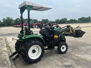 Mini <span class=keywords><strong>tracteur</strong></span> 4x4 <span class=keywords><strong>rouge</strong></span> <span class=keywords><strong>et</strong></span> <span class=keywords><strong>vert</strong></span> de 25 CV pour l'agriculture avec EPA à vendre - Product Image 2