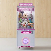 Machine de jeu de grue griffe de Capture en peluche poupée grue griffe Machine lecteur de carte enfants jouets jeu d'arcade griffe de grue à jetons