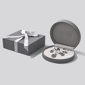FANXI Wholesale Jewelry <b>Gift</b> <b>Boxes</b> Custom Logo Packaging Jewelry <b>Boxes</b> Velvet <b>Earrings</b> Ring Necklace Bracelet Case Jewelry <b>Boxes</b> - Product Image 4
