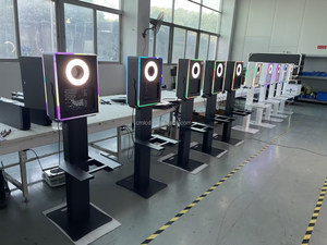 2025บูธภาพถ่ายพื้นผิวโลหะ12.3/12.9นิ้ว DSLR บูธภาพถ่ายพื้นผิวบูธภาพถ่าย - Product Image 2