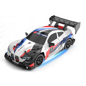 Offre Spéciale <span class=keywords><strong>1</strong></span>:<span class=keywords><strong>24</strong></span> pour BMWM RC voiture télécommande course quatre roues motrices haute vitesse dérive son lumière effets Simulation pour enfants - Product Image 1