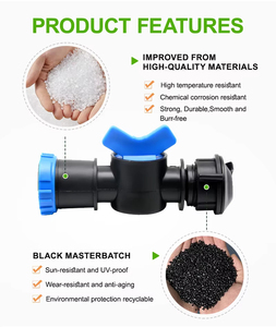 Rainwater Pipe Agricultural Irrigation System Connector Plastic Valve Manufacturer OEM/ODM Customization - Product Image 2