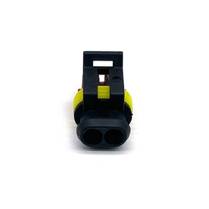 Adaptador Eléctrico Automotriz Impermeable de 2 Pines 282080-1, Material PA66, Conectores, Arnés de Cables, Reelhon - Product Image 6