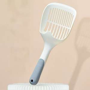 Pá para Areia de Gato e Coletor de Fezes Plástico Ecológico Durável Lavável Sem Odor Ferramenta de Limpeza para Gatos - Product Image 4