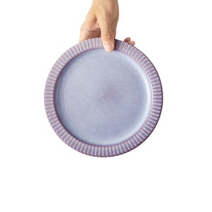 Assiettes à <span class=keywords><strong>dîner</strong></span> en céramique <span class=keywords><strong>de</strong></span> style nordique Design moderne pour hôtels et restaurants pour fêtes Approvisionnement en usine Offre Spéciale transfrontalier - Product Image 5